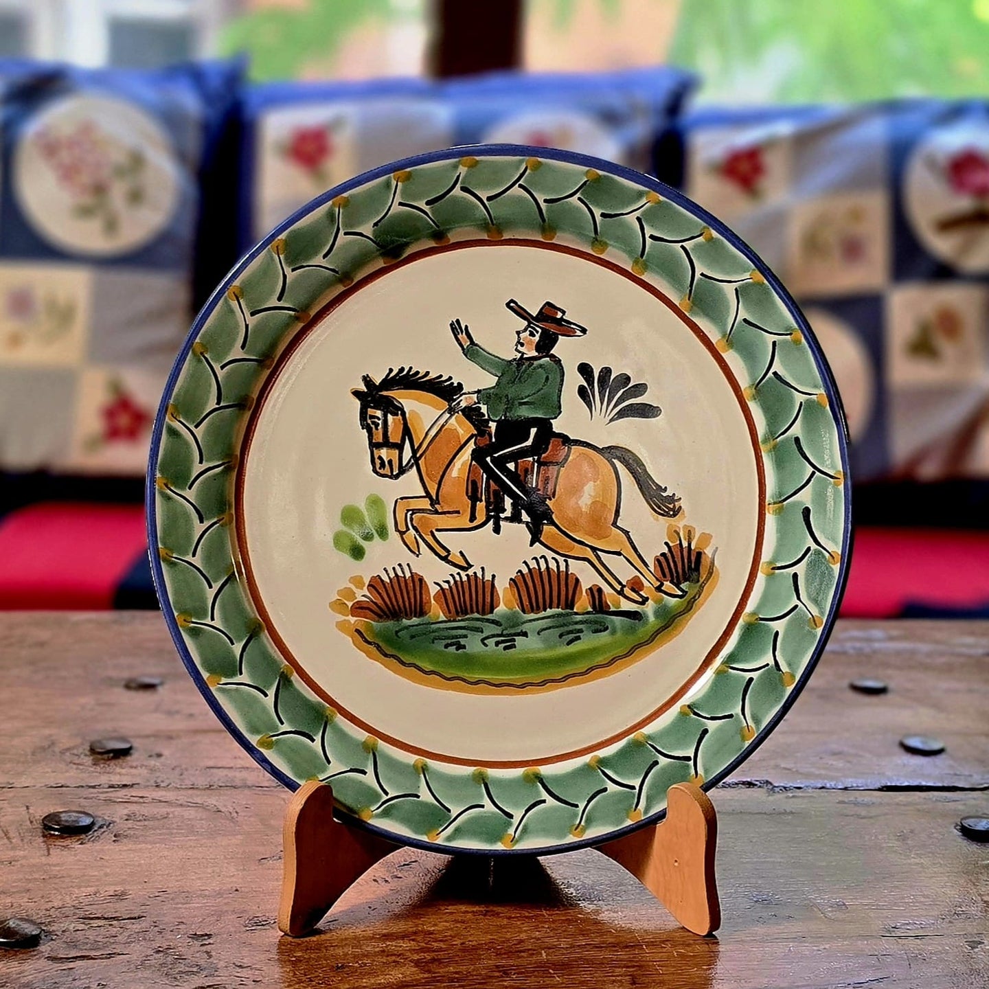 Cowboy Rodeo Plate MultiColors