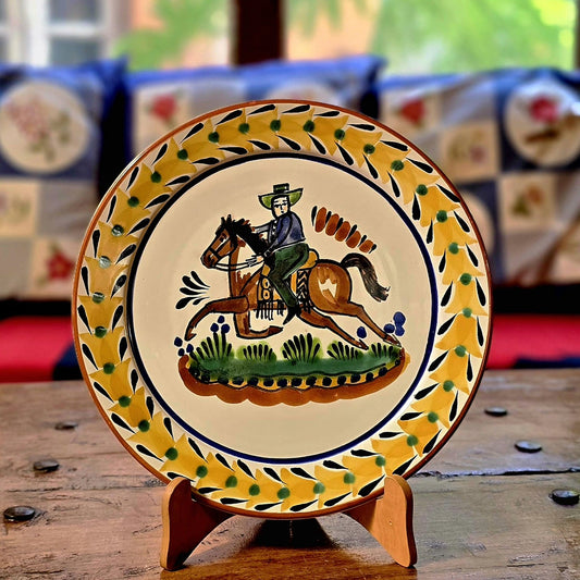 Cowboy Rodeo Plate MultiColors