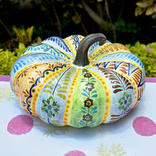 Decorative Ceramics Pumpkin Medium 9.5 or Large 15 in D - Happy BordersDecorative VaseGorky Gonzalez Store240801 - 05