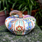 Decorative Ceramics Small Pumpkin 8.7 in D - Happy Borders