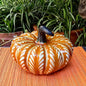 Decorative Ceramics Small Pumpkin 8.7 in D