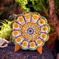 Deviled Eggs / Snack Plate Flower Shape 10" D MultiColors