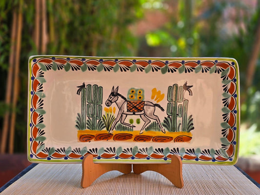Donkey Rectangular Plate / Tray MultiColors