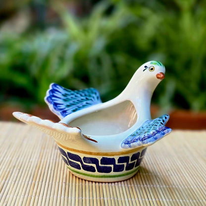 Dove Suacer 3.9 in H - MultiColors - A