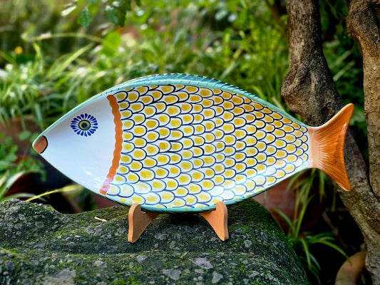 Fish Snack Plate MultiColors - F