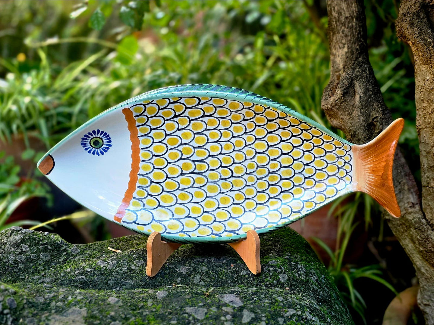 Fish Snack Plate MultiColors - F