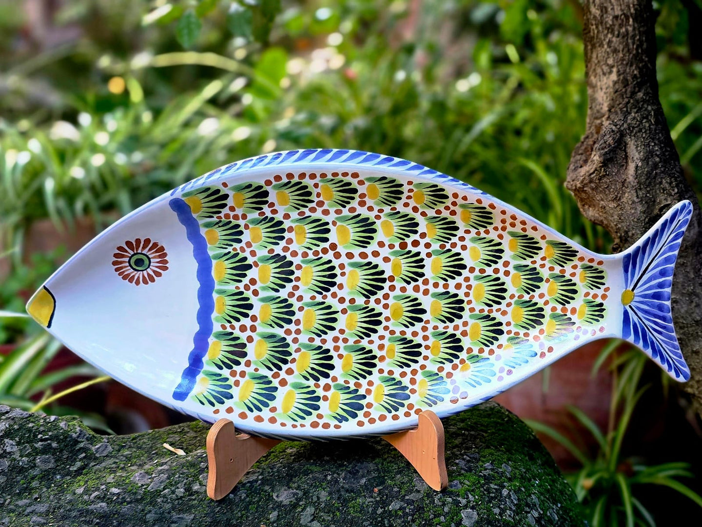 Fish Snack Plate MultiColors - G