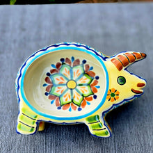 Flower Pig Snack Bowl 9x5 in Happy Borders