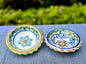 Flower Snack Bowl 5 in D Set of 2 Happy BordersSaucersGorky Gonzalez Store240725 - 01