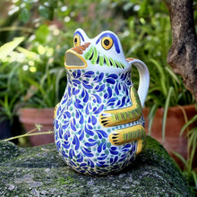 Frog Water Pitcher 50 Oz MultiColors - B