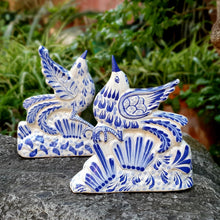 Dancing Birds Table Figure Blue and White