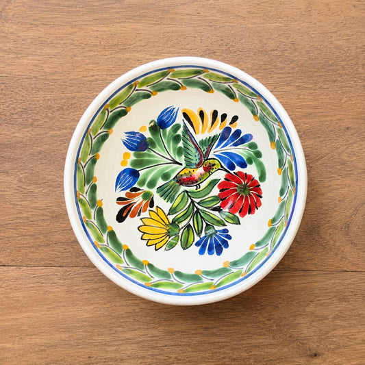 Bird HummingBird Cereal/Soup Bowl 16.9 Oz Multicolor