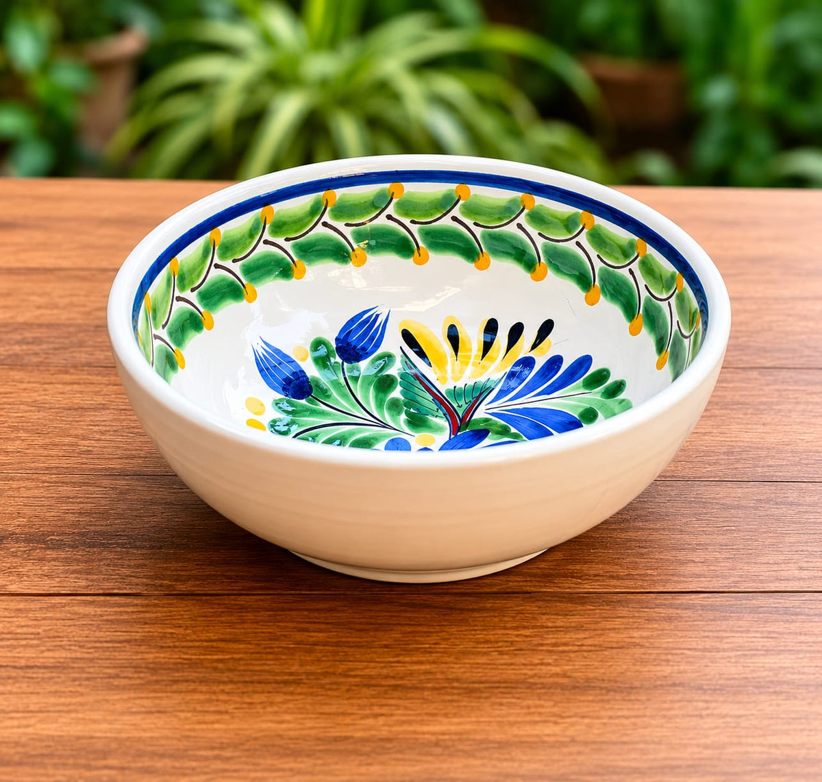 Bird HummingBird Cereal/Soup Bowl 16.9 Oz Multicolor