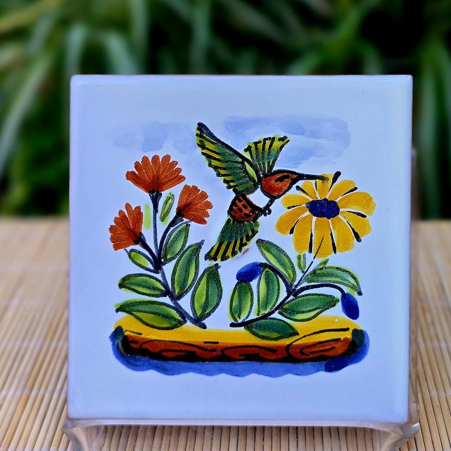 HummingBird XIV backspash Tile Mexican Colors Ceramics for kitchen ...