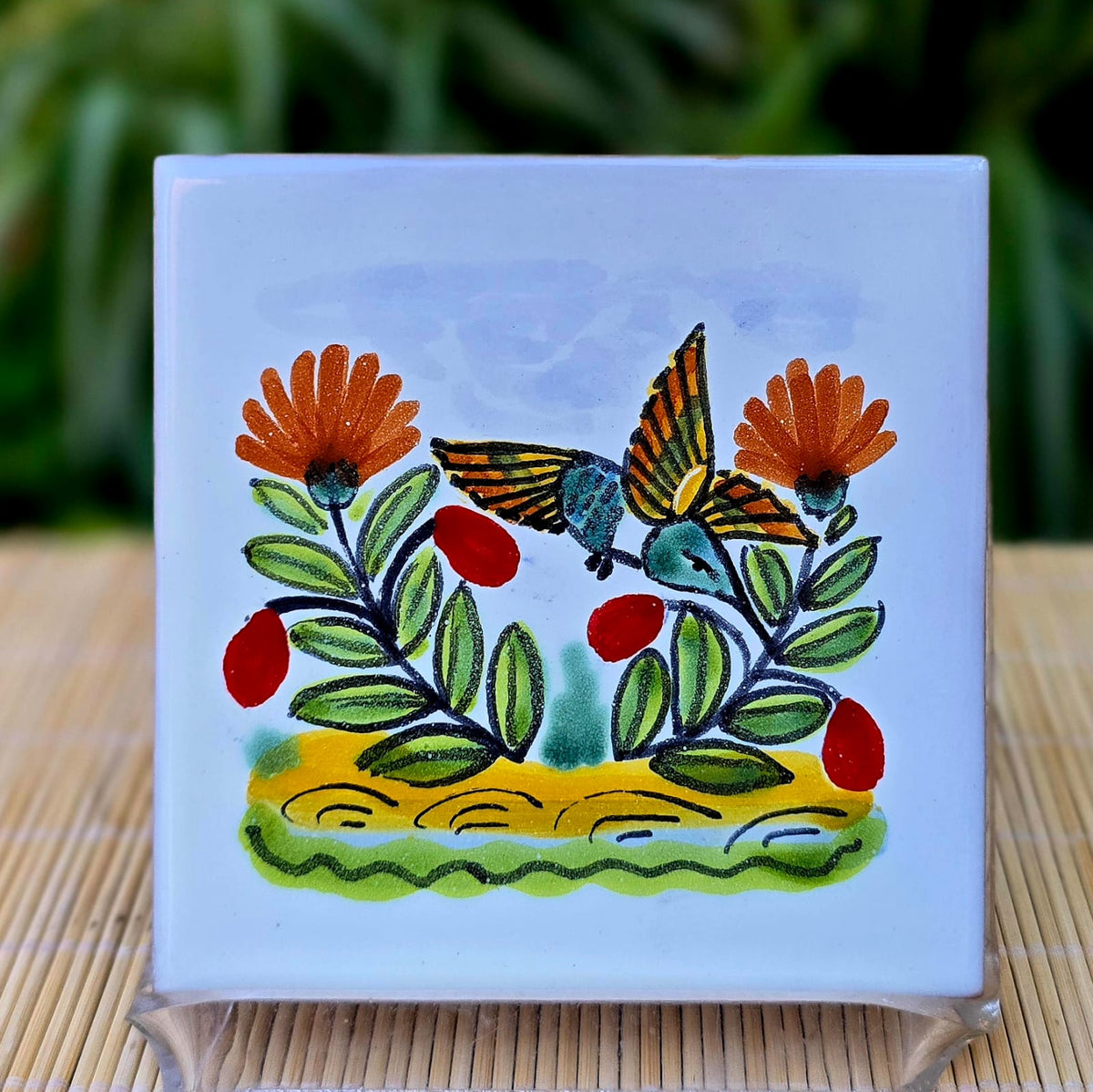 Azulejo para pared Flower XIII MultiColors 