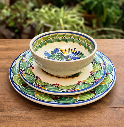 Bird HummingBird Dish Set (3 pieces) (One Service) MultiColors