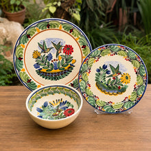 Bird HummingBird Dish Set (3 pieces) (One Service) MultiColors
