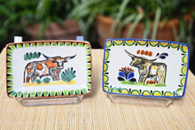 LongHorn Mini Rectangular Tray 3.9 X 5.5" Set of 2(Pieces) Multicolors - B