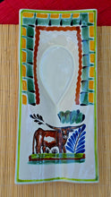 Longhorn Rectangular Spoon Rest 10.6 x 5.2 in - MultiColors