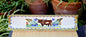 Plato para refrigerios Deer Canoe 17,7 in L MultiColors 