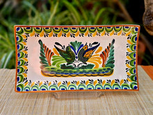 Love Birds Rectangular Plate / Tray MultiColors
