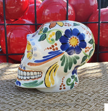 Gorky Ceramic Skull / Decorative Catrina 6 in Height MultiColors