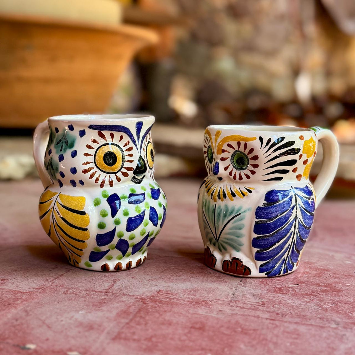 Owl Coffee Mug Perfect couple! 10.5 Oz Multicolor