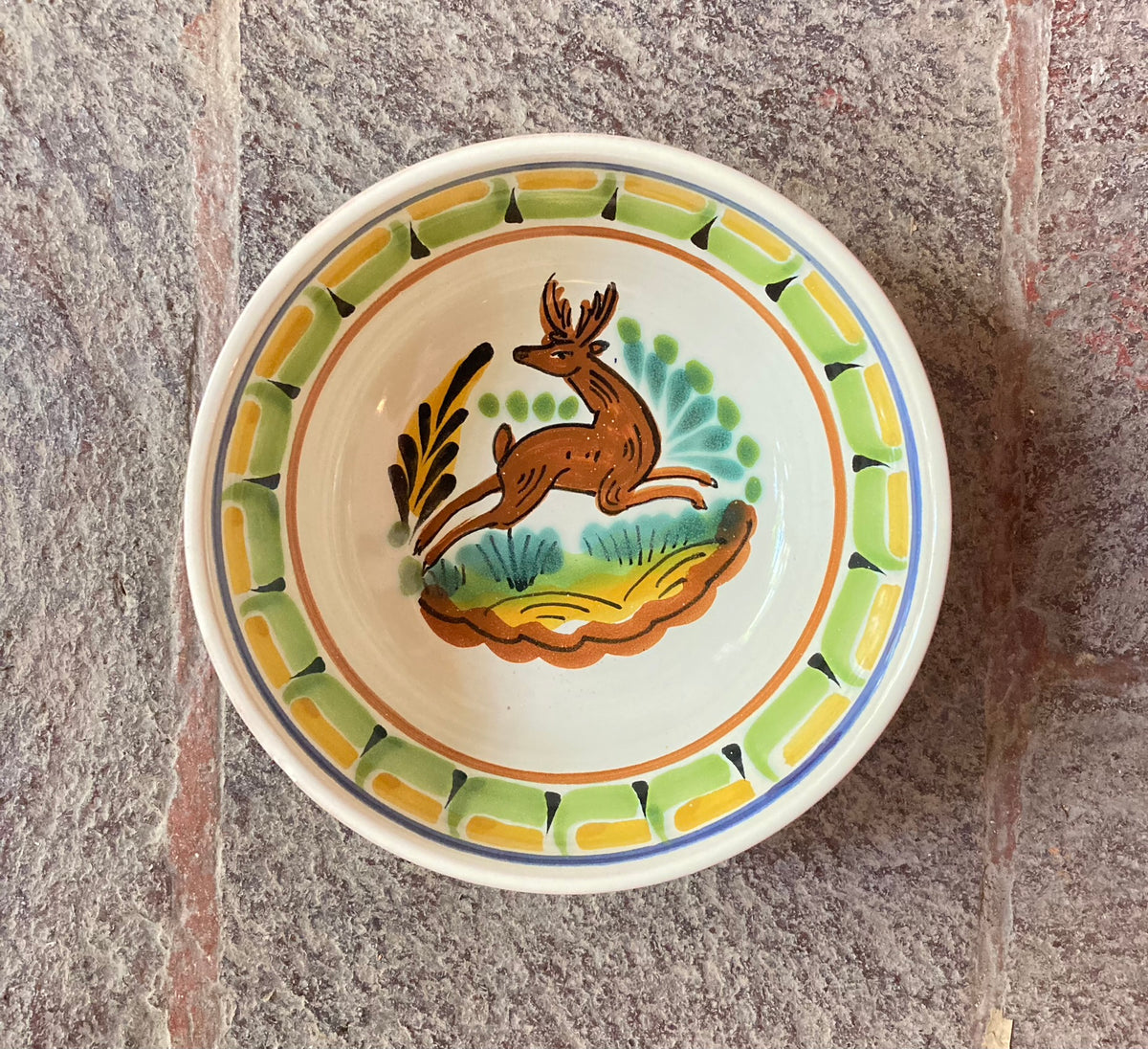 Deer Cereal/Soup Bowl 16.9 Oz MultiColors