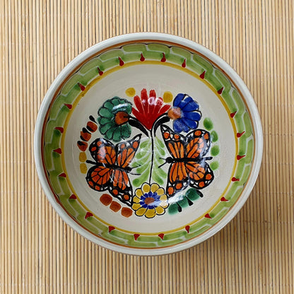 Monarch Butterfly Cereal/Soup Bowl 16.9 Oz MultiColors