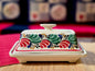 Butter Dish Christmas Colors