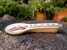 Chiles Round Spoon Rest 3.7*9.1" MultiColors