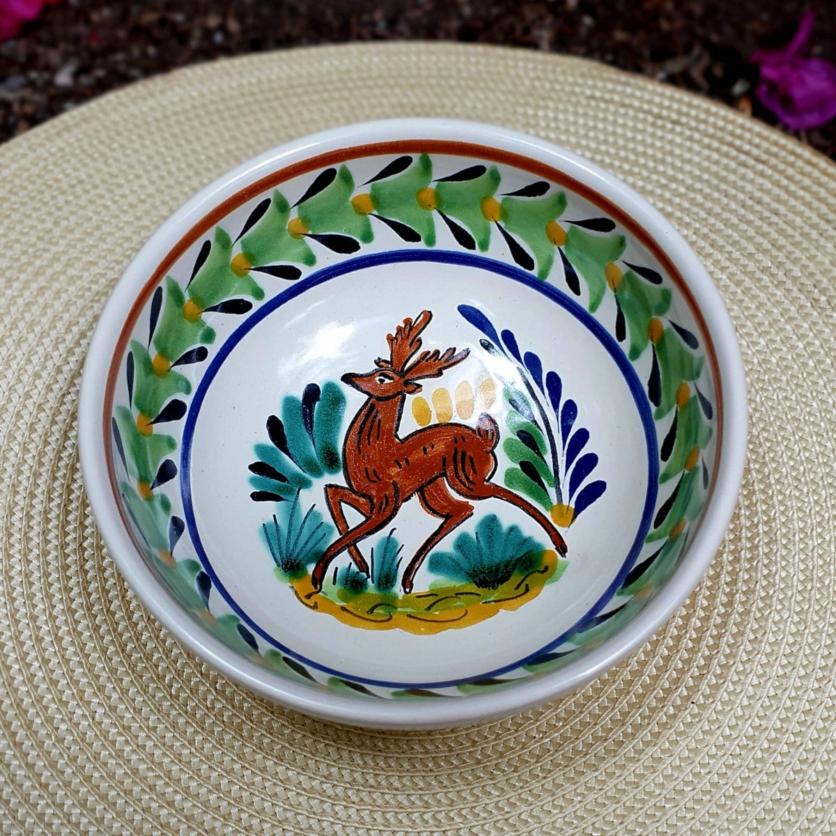 Deer Cereal/Soup Bowl 16.9 Oz MultiColors