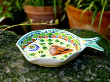 Fish Plate w/tail 7.5*5.5" MultiColors - G