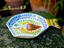 Fish Plate w/tail 7.5*5.5" MultiColors - H