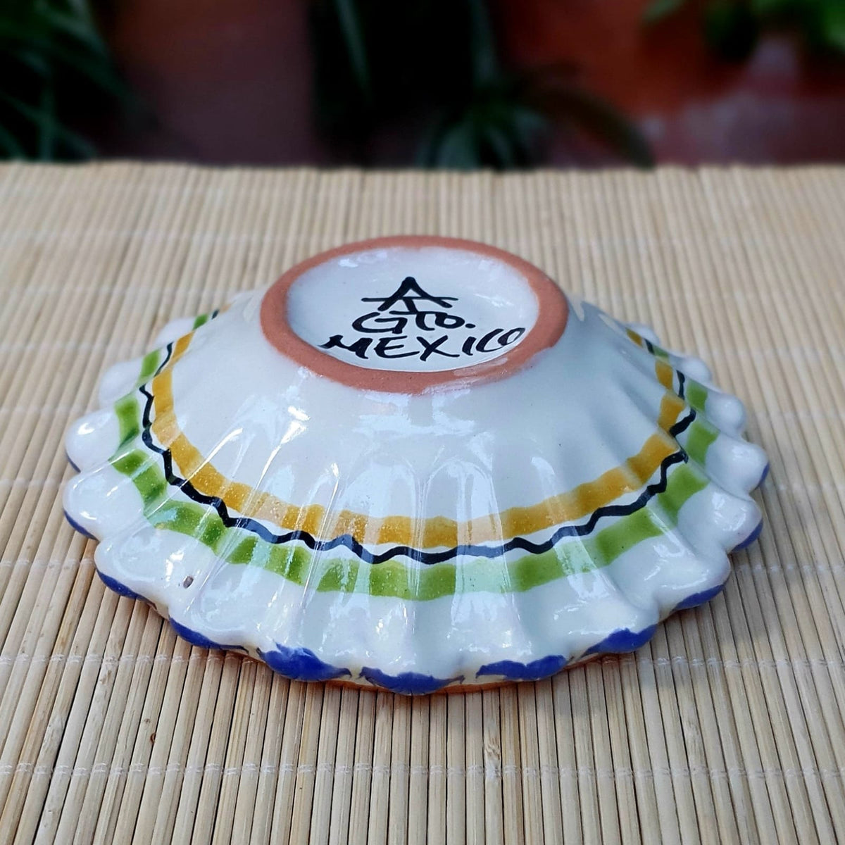 Flower Shape Mini Snack Bowl 5 in D MultiColors