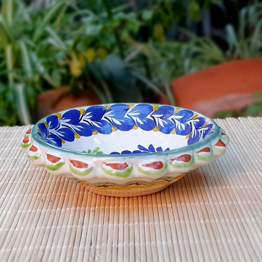 Rabbit Flower Shape Mini Snack Bowl 5 in D MultiColors