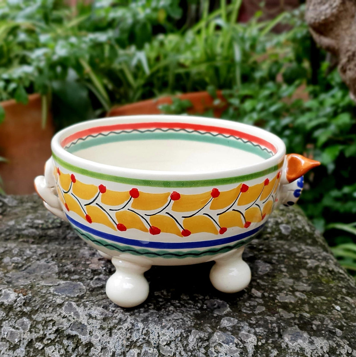 Pig Molcajete Bowl MultiColors