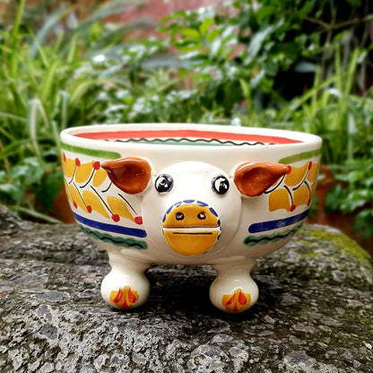 Pig Molcajete Bowl MultiColors