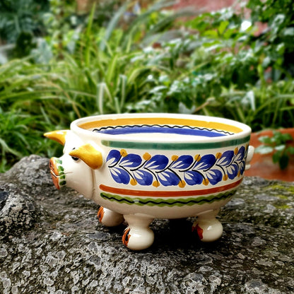 Pig Molcajete Bowl MultiColors