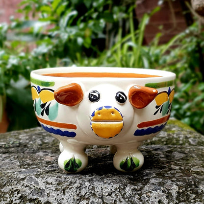 Pig Molcajete Bowl MultiColors