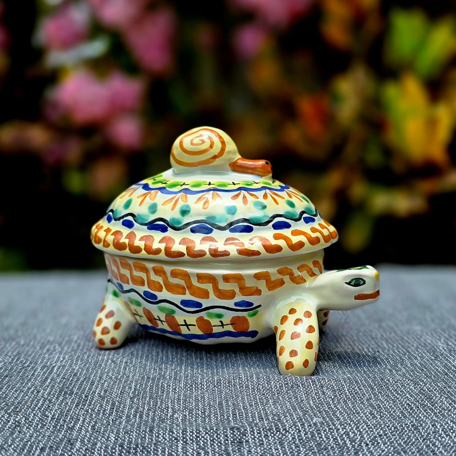 置物 terramoto ceramic Mexican handcrafts Turtle ceramics for gifts decor childrens mom