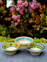 Olives Bowl 4.7 in D Set of 3 Happy Borders