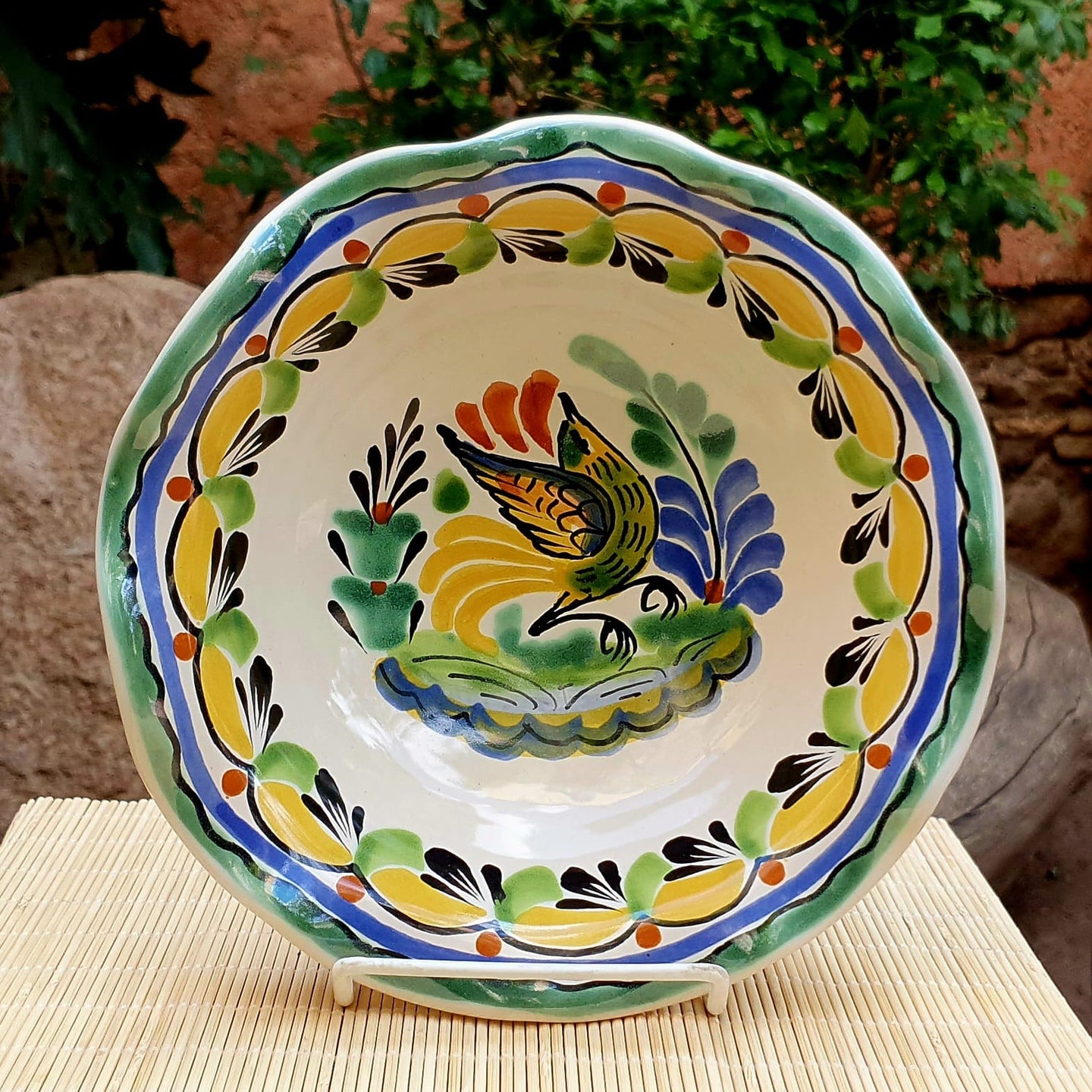 Bird Flouted Pasta Bowl MultiColors