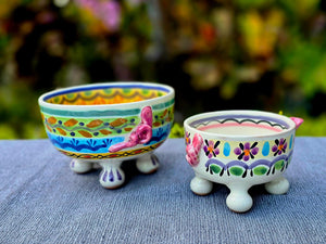 Piggy Molcajete Bowl Set of 2 Happy Borders