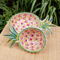 Pineapple Snack Bowls Set of 2 MultiColors