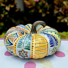 Decorative Ceramics Pumpkin Medium 9.5 or Large 15 in D - Happy Borders