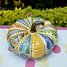 Decorative Ceramics Pumpkin Medium 9.5 or Large 15 in D - Happy Borders