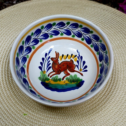 Rabbit Cereal/Soup Bowl 16.9 Oz MultiColors