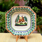 Rabbit Octagonal Bowl 9.8 x 9.8 in MultiColors