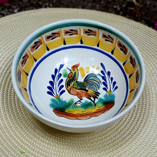 Rooster Cereal/Soup Bowl 16.9 Oz MultiColors